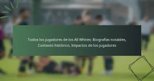 Todos los jugadores de los All Whites: Biografías notables, Contexto histórico, Impactos de los jugadores